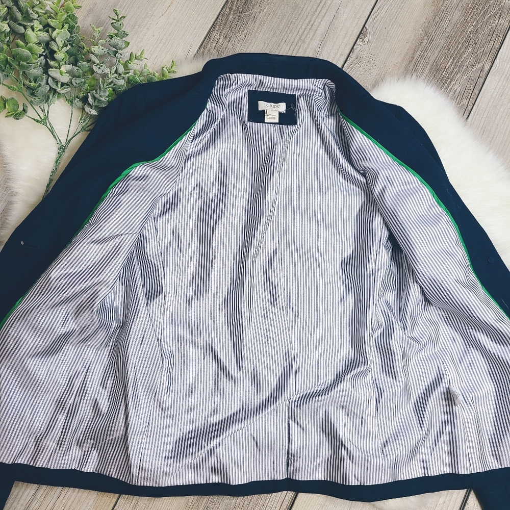 J.Crew Navy Blue Schoolboy Blazer - Picture 9 of 12